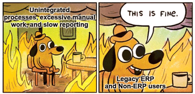 this is fine meme