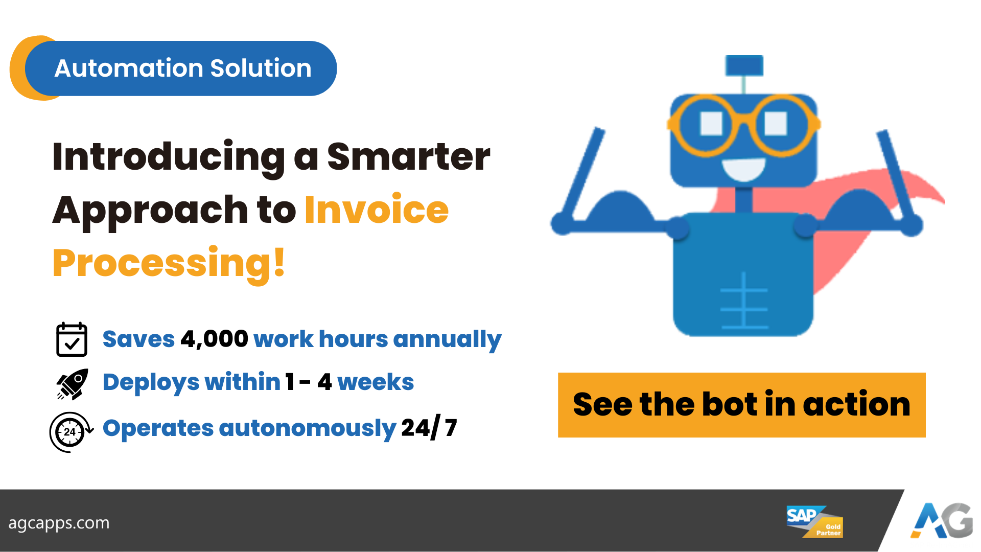 AGs SAP Match Parked Invoice Automation Solution