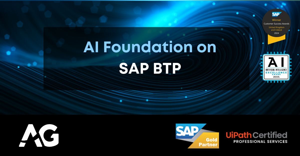 AI Foundation on SAP BTP | AG | SAP Implementations