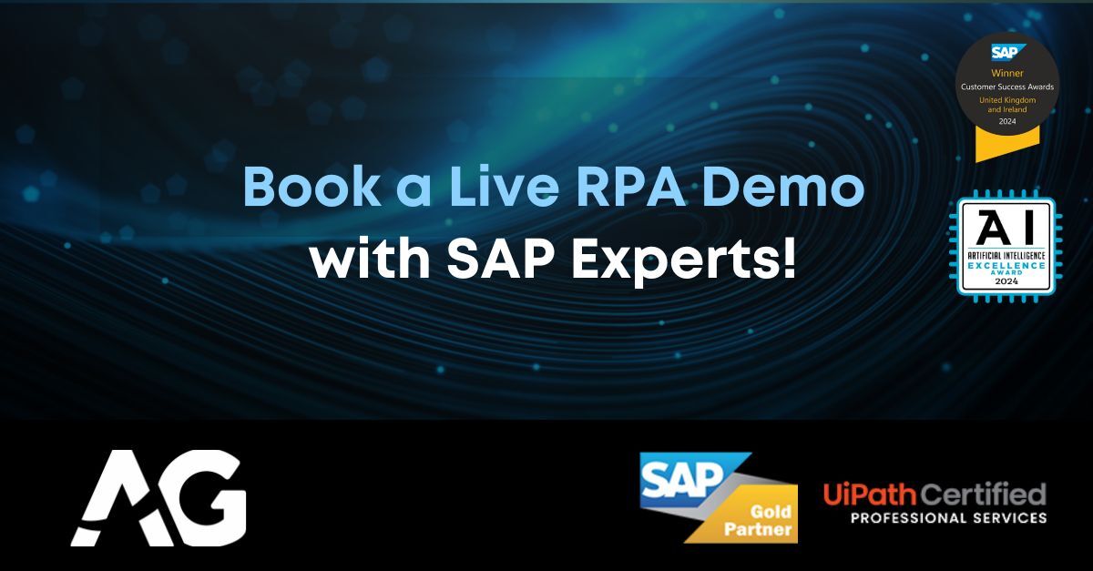Book a Live RPA Demo Now with SAP Experts!